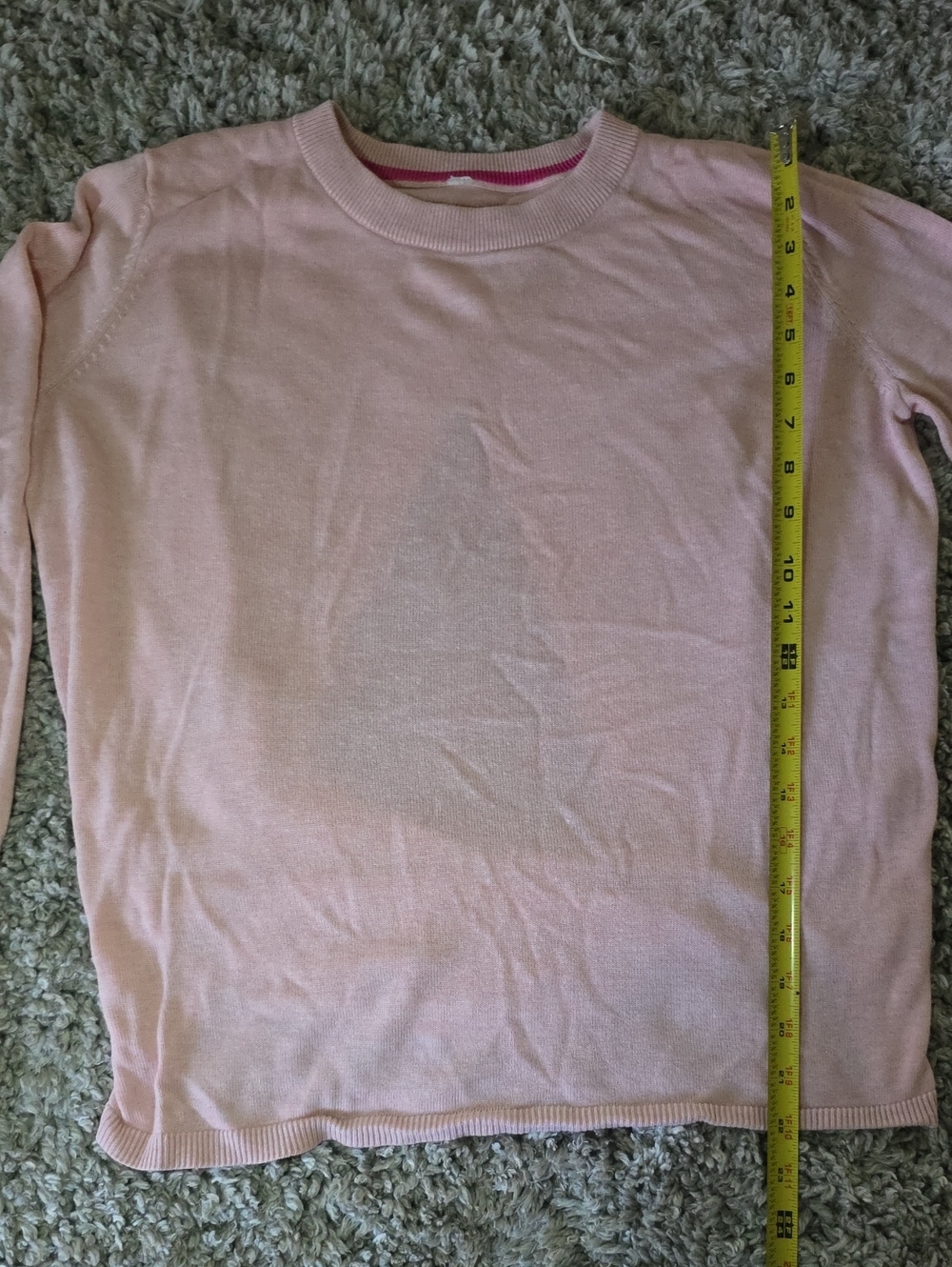 lululemon athletica Light Pink Crewneck Sweater